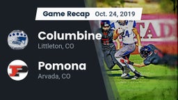 Recap: Columbine  vs. Pomona  2019