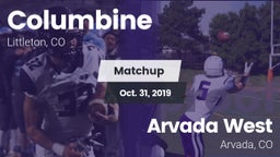 Matchup: Columbine High vs. Arvada West  2019