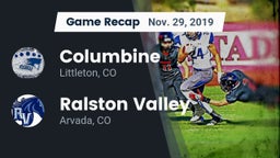 Recap: Columbine  vs. Ralston Valley  2019