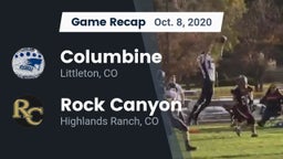 Recap: Columbine  vs. Rock Canyon  2020
