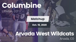 Matchup: Columbine High vs. Arvada West Wildcats 2020