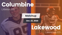 Matchup: Columbine High vs. Lakewood  2020