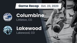 Recap: Columbine  vs. Lakewood  2020