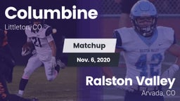 Matchup: Columbine High vs. Ralston Valley  2020