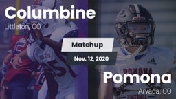 Matchup: Columbine High vs. Pomona  2020