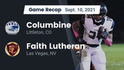 Recap: Columbine  vs. Faith Lutheran  2021