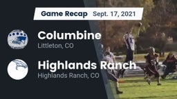 Recap: Columbine  vs. Highlands Ranch  2021