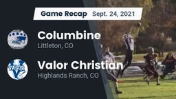 Recap: Columbine  vs. Valor Christian  2021