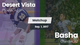 Matchup: Desert Vista High vs. Basha  2017
