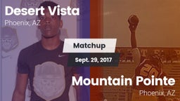Matchup: Desert Vista High vs. Mountain Pointe  2017