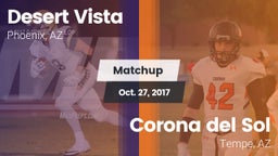Matchup: Desert Vista High vs. Corona del Sol  2017