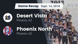 Recap: Desert Vista  vs. Phoenix North  2018