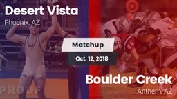 Matchup: Desert Vista High vs. Boulder Creek  2018