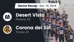 Recap: Desert Vista  vs. Corona del Sol  2018