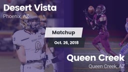 Matchup: Desert Vista High vs. Queen Creek  2018