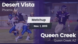 Matchup: Desert Vista High vs. Queen Creek  2019