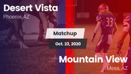Matchup: Desert Vista High vs. Mountain View  2020