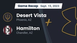 Recap: Desert Vista  vs. Hamilton  2023