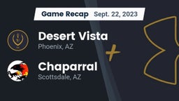 Recap: Desert Vista  vs. Chaparral  2023