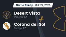 Recap: Desert Vista  vs. Corona del Sol  2023