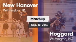 Matchup: New Hanover High vs. Hoggard  2016
