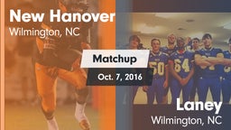 Matchup: New Hanover High vs. Laney  2016