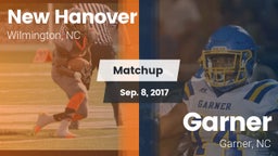 Matchup: New Hanover High vs. Garner  2017