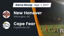 Recap: New Hanover  vs. Cape Fear  2017