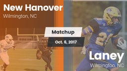 Matchup: New Hanover High vs. Laney  2017