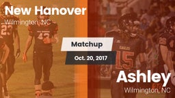 Matchup: New Hanover High vs. Ashley  2017