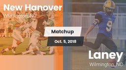 Matchup: New Hanover High vs. Laney  2018