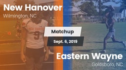 Matchup: New Hanover High vs. Eastern Wayne  2019