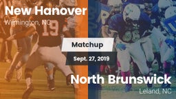 Matchup: New Hanover High vs. North Brunswick  2019