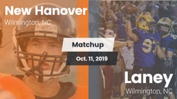Matchup: New Hanover High vs. Laney  2019