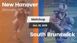 Matchup: New Hanover High vs. South Brunswick  2019