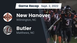 Recap: New Hanover  vs. Butler  2022