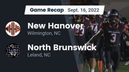 Recap: New Hanover  vs. North Brunswick  2022