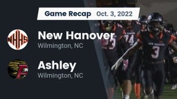 Recap: New Hanover  vs. Ashley  2022