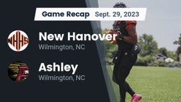 Recap: New Hanover  vs. Ashley  2023