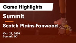 Summit  vs Scotch Plains-Fanwood  Game Highlights - Oct. 22, 2020