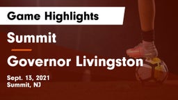 Summit  vs Governor Livingston  Game Highlights - Sept. 13, 2021