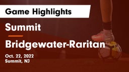 Summit  vs Bridgewater-Raritan  Game Highlights - Oct. 22, 2022