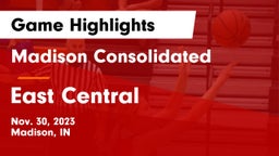 Madison Consolidated  vs East Central  Game Highlights - Nov. 30, 2023