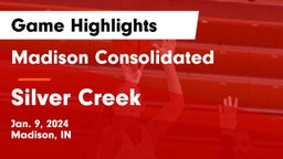 Madison Consolidated  vs Silver Creek  Game Highlights - Jan. 9, 2024