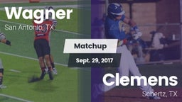 Matchup: Wagner  vs. Clemens  2017