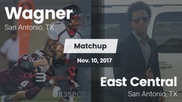 Matchup: Wagner  vs. East Central  2017