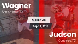 Matchup: Wagner  vs. Judson  2018