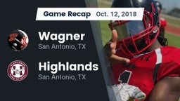 Recap: Wagner  vs. Highlands  2018