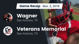 Recap: Wagner  vs. Veterans Memorial 2018