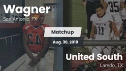 Matchup: Wagner  vs. United South  2019